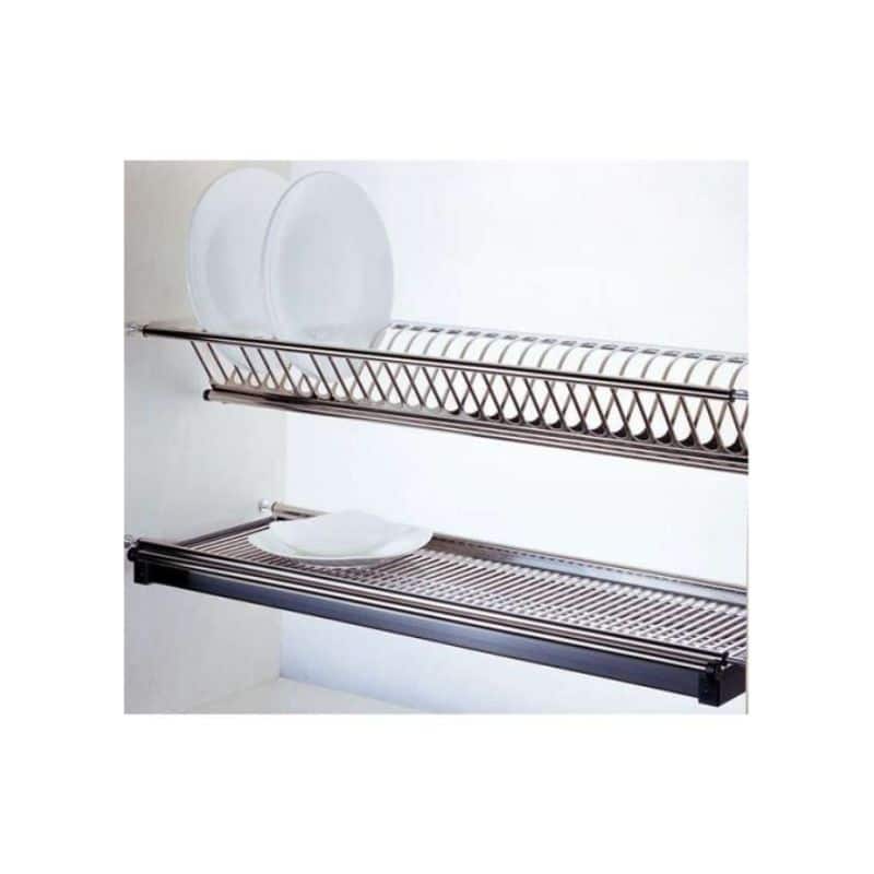 Giá bát đĩa 2 tầng tủ trên dạng V inox Faster RS700S Giá bát đĩa 2 tầng tủ trên dạng V inox Faster RS700S