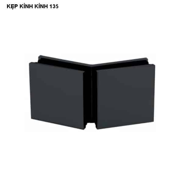 Kẹp kính - kính 135º màu đen Hafele 981.77.915 Kẹp kính - kính 135º màu đen Hafele 981.77.915