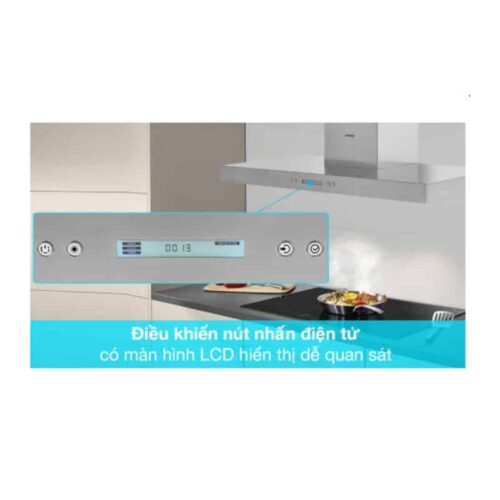 Máy hút mùi Hafele HH-WI90B 539.81.175 3 điều khiển của máy hút mùi Hafele HH-WI90B 539.81.175