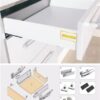Ray hộp giảm chấn Eurogold EUSE2500 1 Ray hộp giảm chấn Eurogold EUSE2500