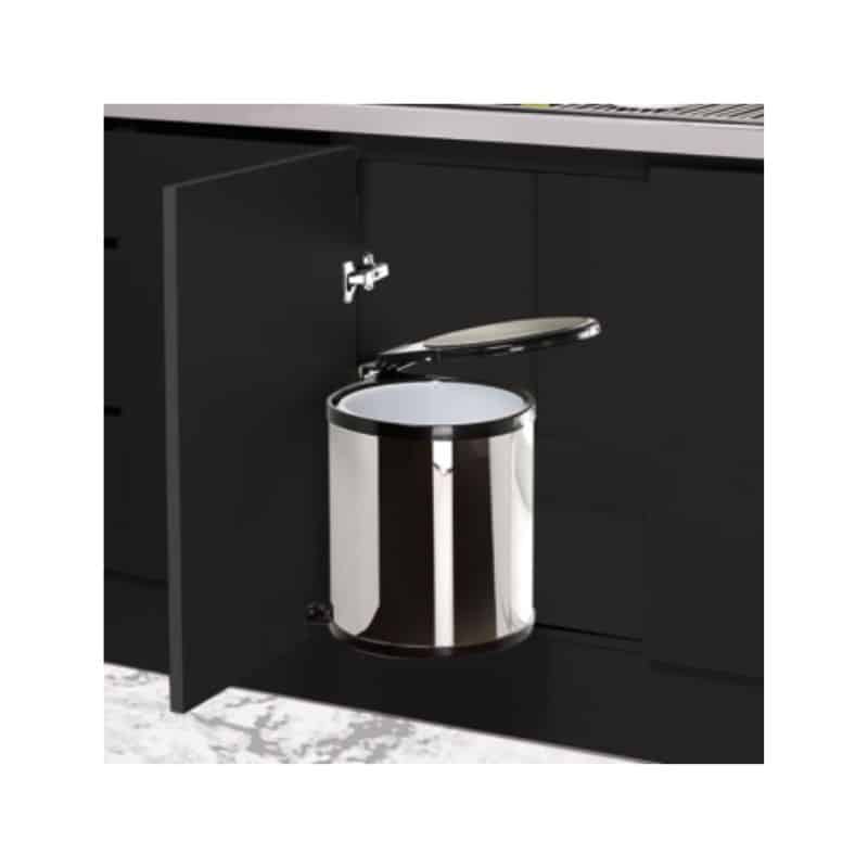 Thùng rác gắn cánh lắp âm cửa Hafele Viola 502.24.006 Thùng rác gắn cánh lắp âm cửa Hafele Viola 502.24.006