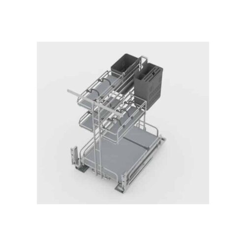 Bộ rổ gia vị dao thớt Hafele Omero 595.00.803 300mm 4 Bộ rổ gia vị dao thớt Hafele Omero 595.00.803 300mm