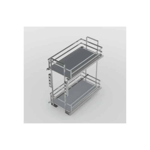 Bộ rổ gia vị Hafele Omero 549.20.823 300mm 3 Thiết kế Bộ rổ gia vị Hafele Omero 549.20.823 300mm