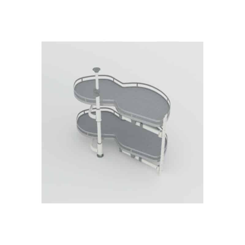 Bộ rổ góc Hafele Olla Move 541.01.804 (phải) Bộ rổ góc Hafele Olla Move 541.01.804 (phải)