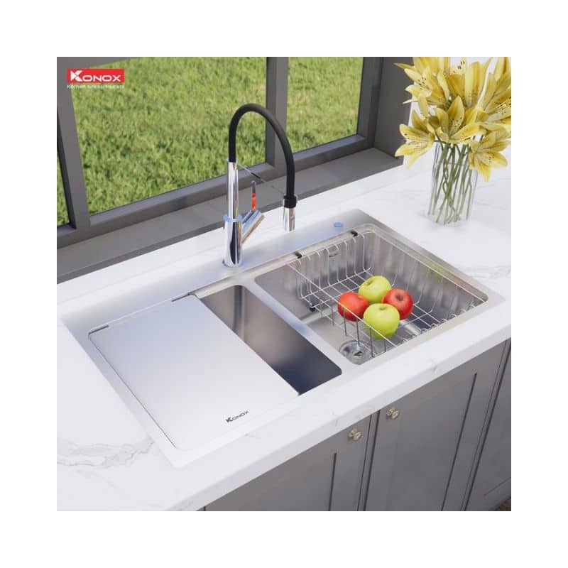 Chậu rửa bát Workstation Undermount Sink KN8651TD Dekor Chậu rửa bát Workstation Undermount Sink KN8651TD Dekor