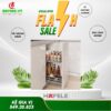 Bộ rổ gia vị Hafele Omero 549.20.823 300mm 2 Bộ rổ gia vị Hafele Omero 549.20.823 300mm