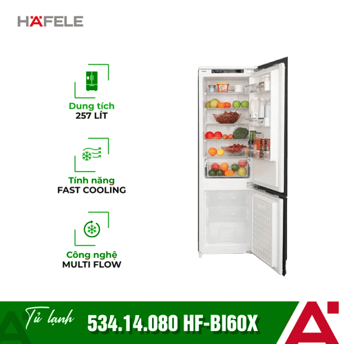Tủ lạnh âm HF-BI60X Hafele 534.14.080