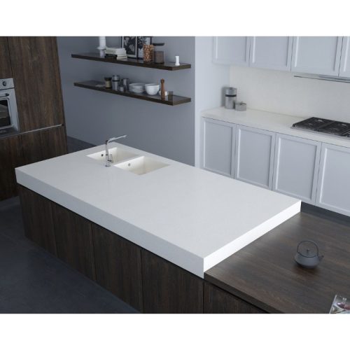 Đá nhân tạo Vicostone Galaxy White BQ300 5 Ảnh thực tế đá nhân tạo Vicostone Galaxy White BQ300