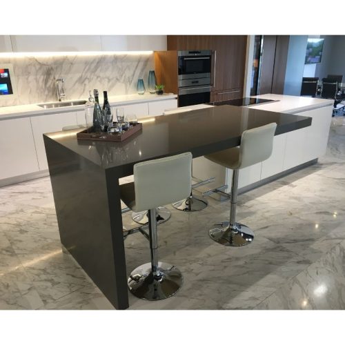 Đá nhân tạo Vicostone Twilight Grey BS250 5 Ảnh thực tế đá nhân tạo Vicostone Twilight Grey BS250
