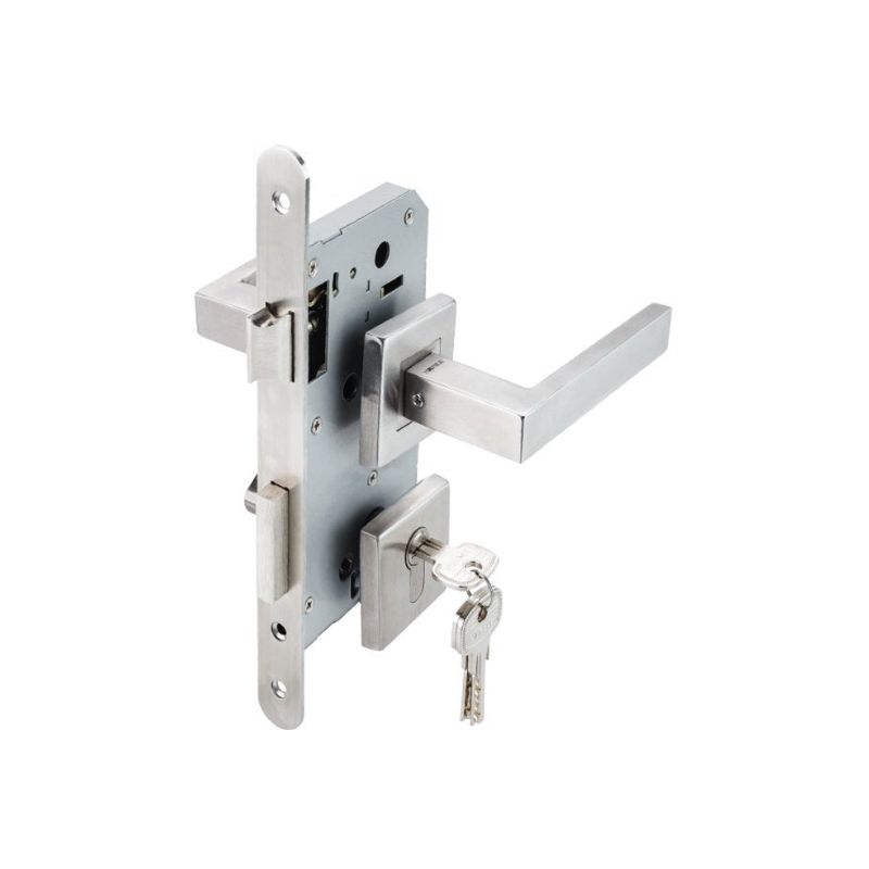 Bộ khóa tay nắm nắp chụp Hafele 499.63.803 Bộ khóa tay nắm nắp chụp Hafele 499.63.803