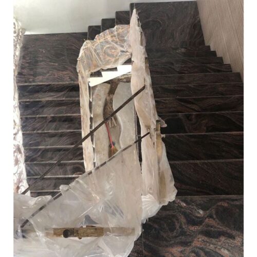 Đá cầu thang bộ Granite núi lửa