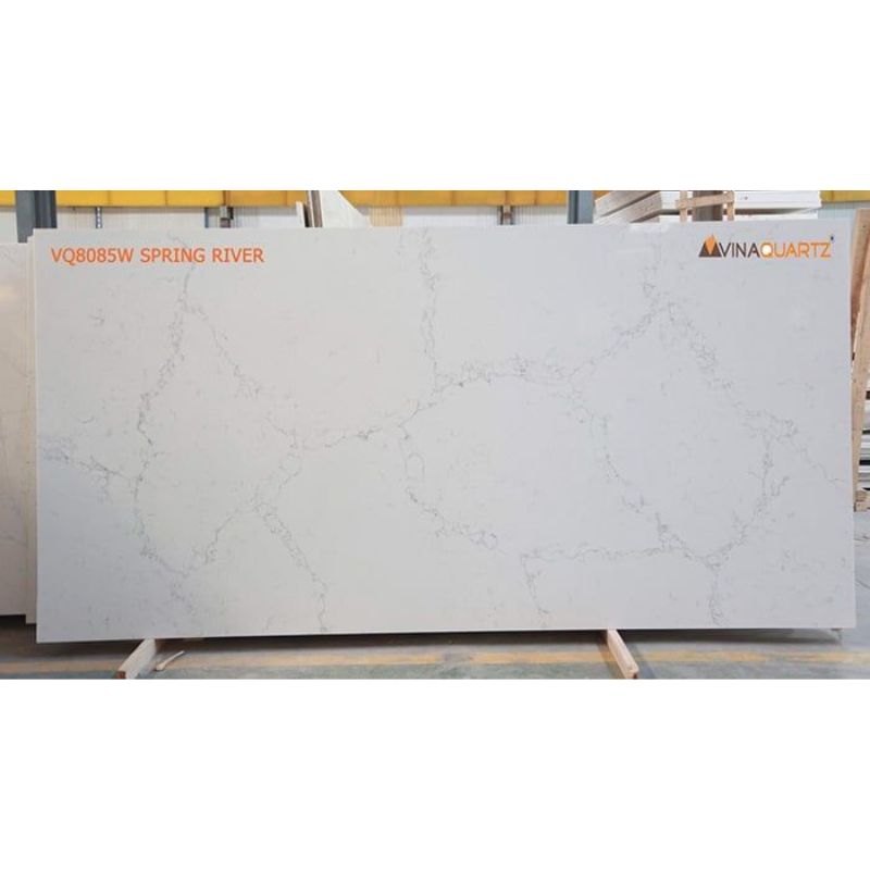 Đá thạch anh nhân tạo VinaQuartz – VQ8085W Đá thạch anh nhân tạo VinaQuartz – VQ8085W