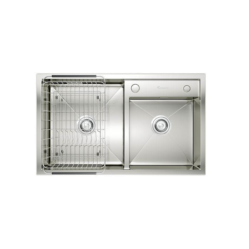 Chậu rửa bát Konox Overmount Sink KN8248DO Chậu rửa bát Konox Overmount Sink KN8248DO