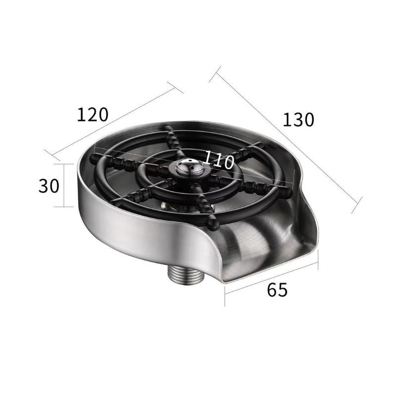 Kích thước dụng cụ rửa cốc Kluger X-3B Kích thước dụng cụ rửa cốc Kluger X-3B