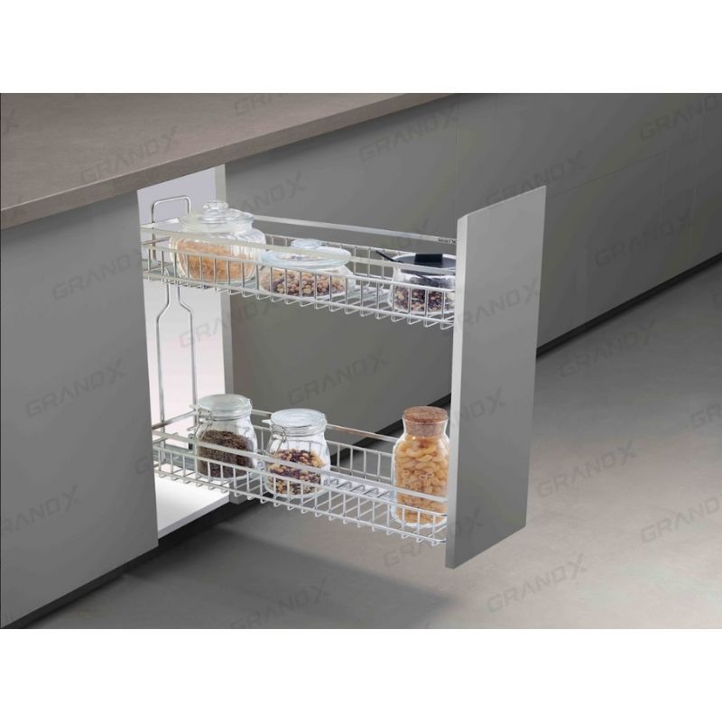 Ảnh kệ đựng gia vị nan dẹt GrandX XS.15S Ảnh kệ đựng gia vị nan dẹt GrandX XS.15S