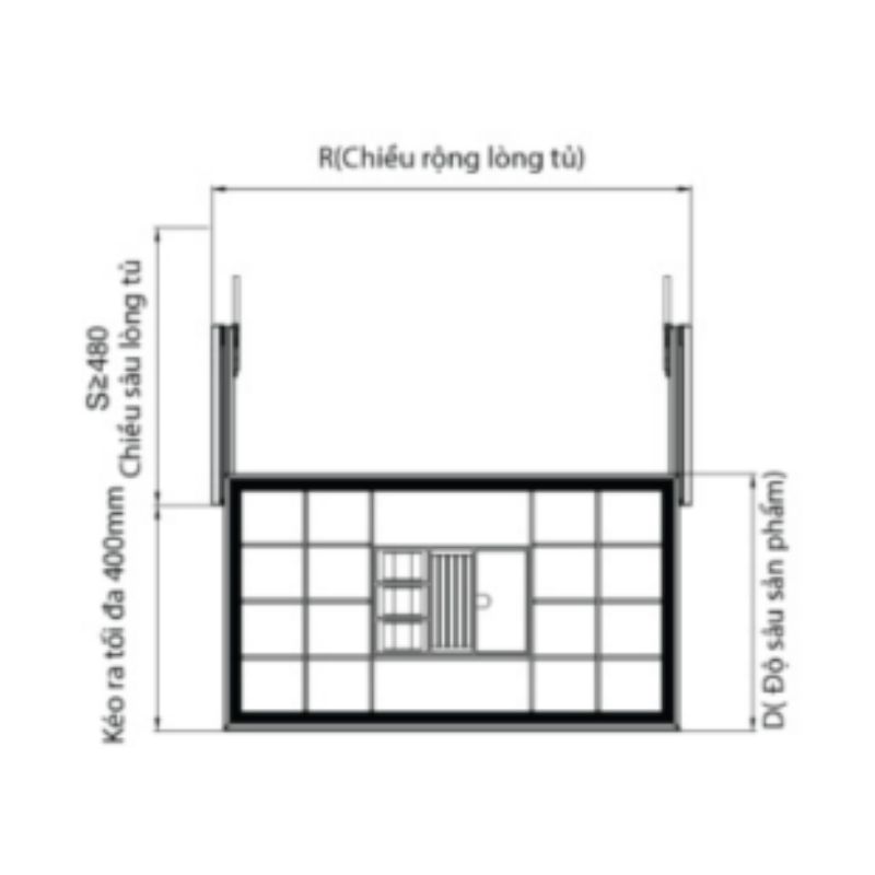 Kích thước ngăn kéo đồ trang sức bọc da cao cấp GrandX XM.90C Kích thước ngăn kéo đồ trang sức bọc da cao cấp GrandX XM.90C