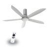 Quạt trần Gcool Copter 05 Plus R VN011402520 Ghi Bạc 2 quat tran gcool copter 05 plus r vn011402520 ghi bac