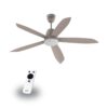 Quạt trần Gcool Copter 05 RL VN011402510 Nâu 2 quat tran gcool copter 05 rl vn011402510 nau