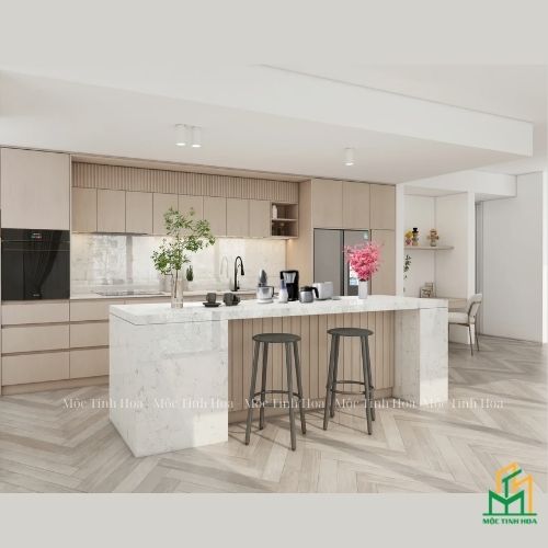Ảnh mẫu tủ bếp nhựa cánh Melamine TBNM06 - Tủ bếp chữ i, hiện đại Ảnh mẫu tủ bếp nhựa cánh Melamine TBNM06 - Tủ bếp chữ i, hiện đại