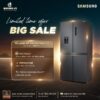Tủ Lạnh 4 cánh Multi door 488 Lít Samsung RF48A4010B4/SV 1 bs tu lanh 4 canh multi door 488 lit samsung rf48a4010b4 sv