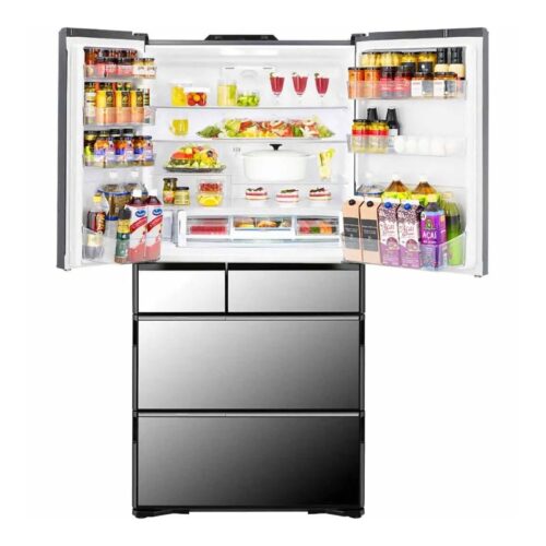 Tủ lạnh Hitachi Inverter 735 lít R-ZX740KV X 4 hinh anh tu lanh 6 canh multi door inverter 735 lit hitachi r zx740kvx x