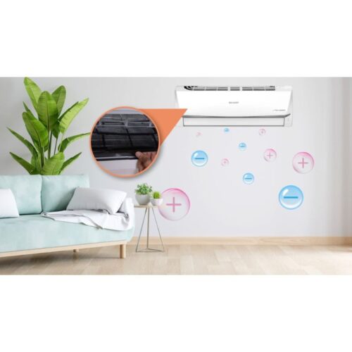 Máy lạnh Sharp Inverter 1 HP AH-X10ZEW 5 luoi loc may lanh sharp inverter 1 hp ahx10zew
