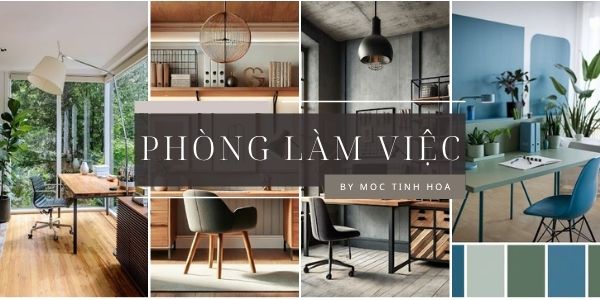 Thiết kế phòng làm việc hiện đại