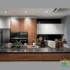 Tủ bếp gỗ An Cường AC08 - Tủ bếp chữ i, hiện đại 1 Tủ bếp gỗ An Cường AC08 - Tủ bếp chữ i, hiện đại