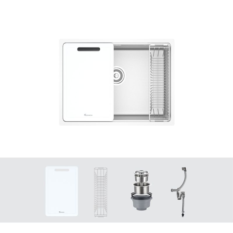 Phụ kiện chậu rửa bát Konox TARI 6448SM Phụ kiện chậu rửa bát Konox TARI 6448SM
