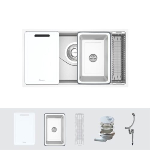 Chậu rửa bát Konox TARI 8748SM 3 Phụ kiện chậu rửa bát Konox TARI 8748SM