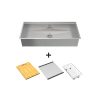 Chậu Inox Hafele 860mm HS24-SSN1S-8644 567.24.477 1 3 5