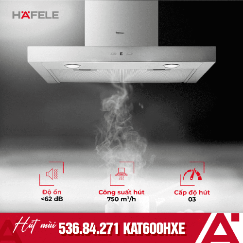 Máy hút mùi gắn tường Hafele Smeg KAT600HXE 536.84.271