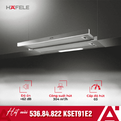 Máy hút mùi âm tủ Hafele Smeg KSET91E2 536.84.822