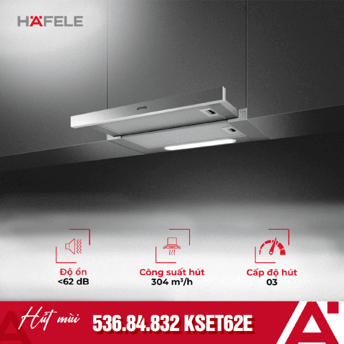 Máy hút mùi âm tủ Hafele Smeg KSET62E 536.84.832
