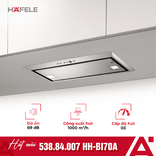 Máy hút khử mùi âm tủ Hafele HH BI70A 538.84.007