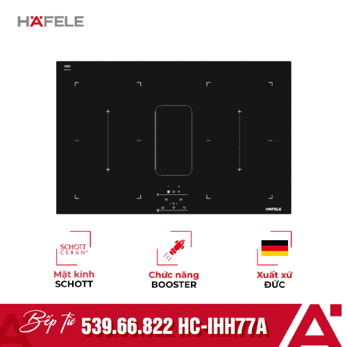 Bếp từ kết hợp hút mùi Hafele HC-IHH77A 539.66.822