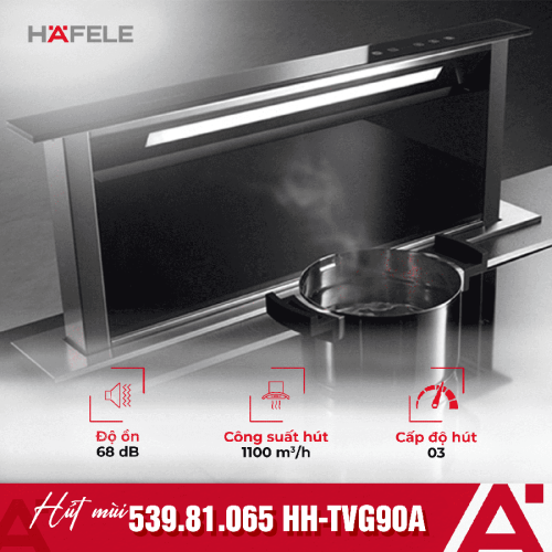 Máy hút khử mùi âm bàn Hafele HH-TVG90A 539.81.065