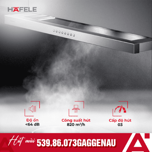 Máy hút mùi âm tủ Hafele Smeg GAGGENAU 539.86.073
