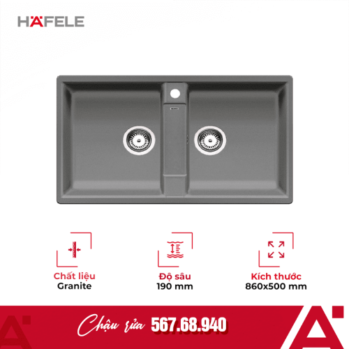 Chậu rửa chén bát Hafele 567.68.940