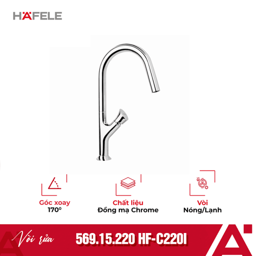 Vòi rửa bát Hafele HF-C220I 569.15.220