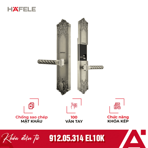 Khóa cửa điện tử Hafele EL10K 912.05.314