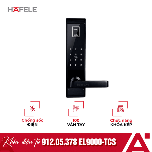 Khóa cửa điện tử Hafele EL9000-TCS 912.05.378