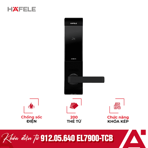 Khóa cửa điện tử Hafele EL7900-TCB 912.05.640