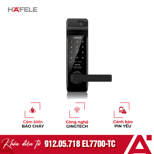Khóa điện tử Hafele EL7700-TCS 912.05.718