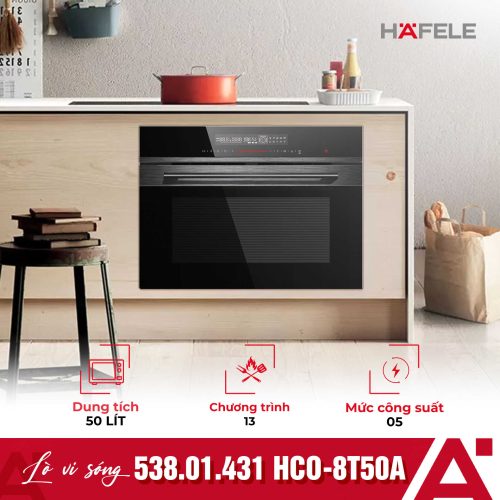 Lò nướng kết hợp vi sóng Hafele HCO-8T50A 538.01.431