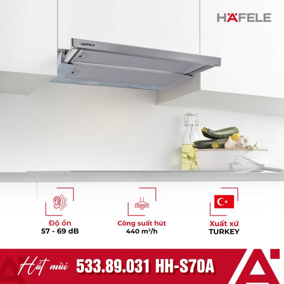 Máy hút mùi Hafele HH-S70A 533.89.031