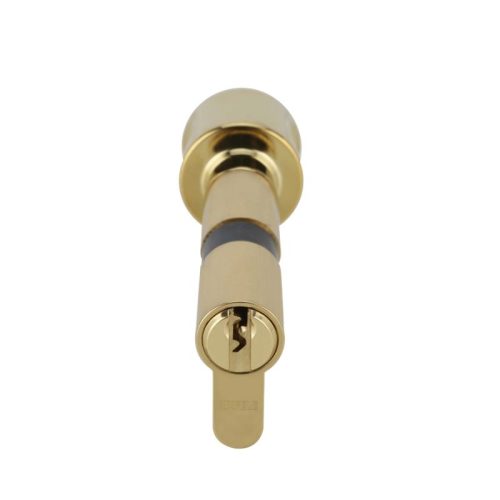 Lỗ khóaruột khóa 1 đầu chìa 1 đầu vặn Hafele 916.08.905, 91mm Đồng thau