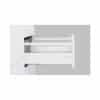 Ray hộp Alto-S chiều cao 80mm với thanh vuông Hafele 552.55.723