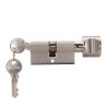 Ruột khóa 1 đầu chìa, 1 đầu vặn Hafele 916.96.305, 60mm Đồng thau