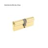Ruột khóa 2 đầu Hafele 916.96.601, 65mm Đồng thau